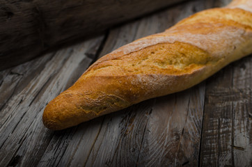 Fresh baguette delish crispy