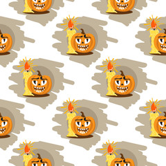 Seamless Halloween Pattern