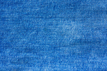 Abstract  texture made of denim blue fabric