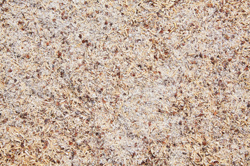 Corn bran. Waste from processing of corn. Mixed different grain. Spilled bran. Feed for farm animals