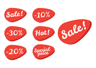 price tag ticket. Sale tickets vector collection. Coupon and buy, tag and price