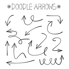doodle and sketch arrows