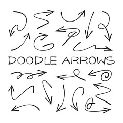 doodle and sketch arrows