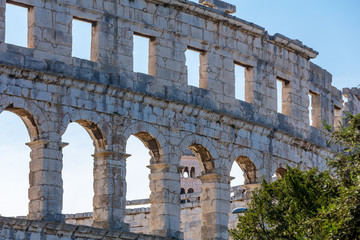 Fototapeta premium Arena in Pula