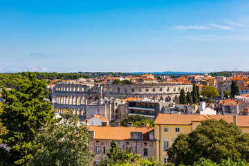 Naklejka premium In Pula in Kroatien