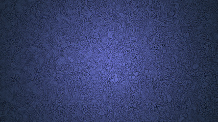 Blue shaded floral texture. Stylized herbal background