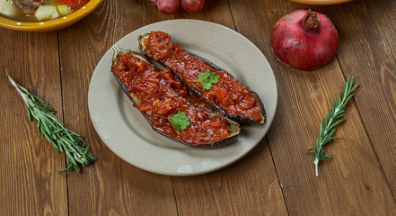 Armenian  Stuffed  eggplant