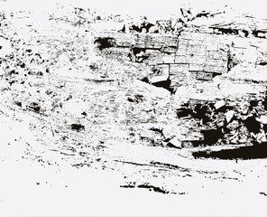 Obraz premium Grunge background. Abstract template. Texture with the effect of noise, grain, roughness. Vector illustration for a design surface.