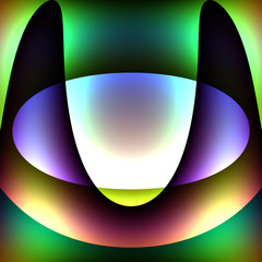 Farbige Muster und Formen