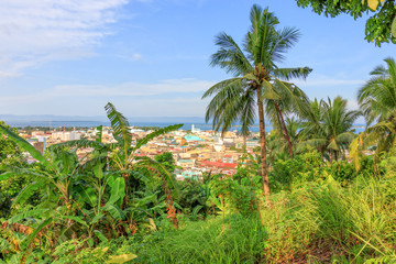 Fototapeta premium View on Tacloban City From Calvary Hill