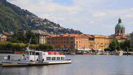 COMO CITTA' E LAGO DI COMO IN ITALIA, COMO CITY E COMO LAKE IN ITALY