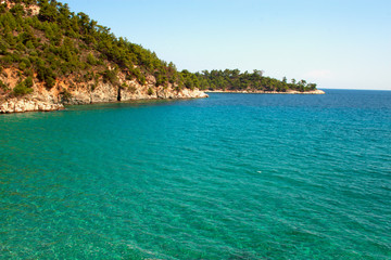 Fototapeta premium Thassos island, Greece, beautiful seascape