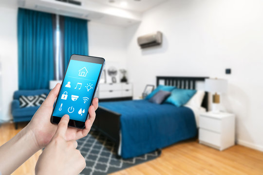 Use smart home apps on smart phones