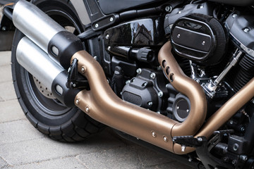 Modern road motorcycle