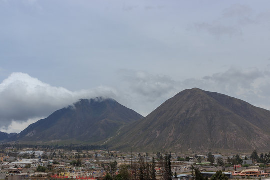 mitad del muno sight at quito, ecuador