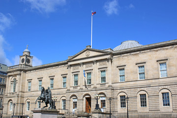 Fototapeta na wymiar General Register Office, Edinburgh