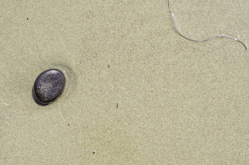 Beach patterns on Refugio State Beach, Goleta, CA.