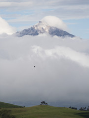 Iliniza Norte in clouds