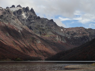 Andes Autumn at Baguilt Lake