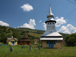 Church in small ukrainian village