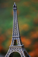 Eiffel Tower autumn season 