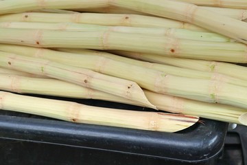 Cane juice with molasses street food