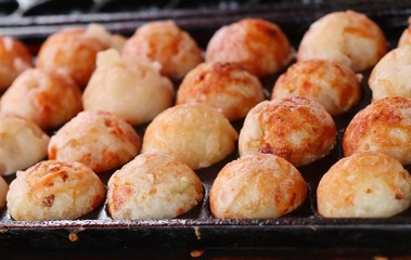 Takoyaki is Japanese snack