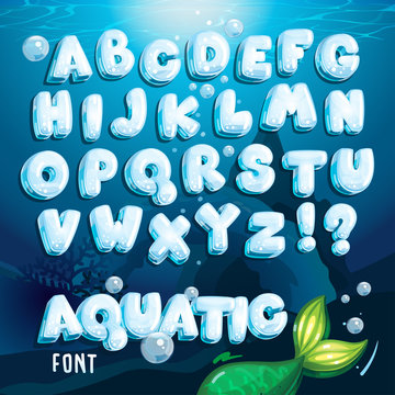 Aqua Font Images – Parcourir 47,343 le catalogue de photos, vecteurs et  vidéos | Adobe Stock