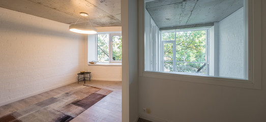 Rest zone in a modern apartment. Reading area in studio apartments.  © Aleks Kend