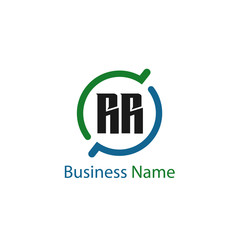 Initial Letter RR Logo Template Design