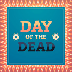 Day of dead traditional Mexican Halloween