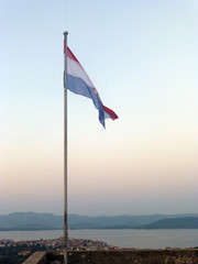 Kroatische Flagge