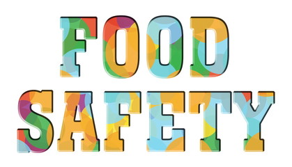 Food Safety Multicolor banner logo