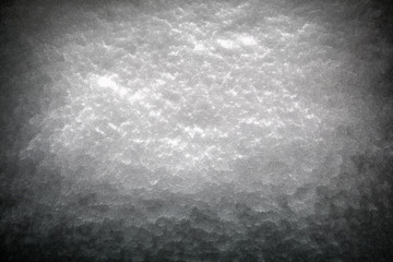 Texture of Snow on Skylight, Shot Towards Sky