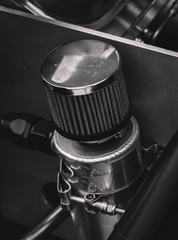 Dragster engine details