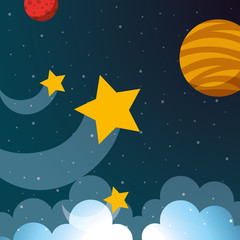 space solar system concept