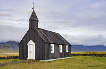 Fototapeta na wymiar Búðakirkja church, Iceland