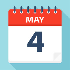 May 4 - Calendar Icon