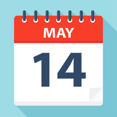 May 14 - Calendar Icon