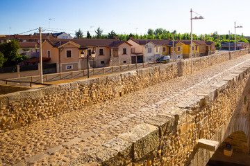 Camino de Santiago (Spain) - Hospital de Orbigo, along the way of St.James, in the spanish meseta