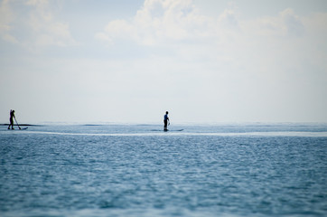 Obraz premium Stand Up Paddle in Sardegna