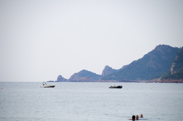 Obraz premium motoscafi ormeggiati