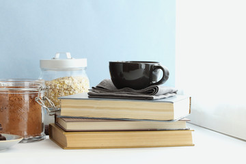 Hot chocolate for Breakfast before school