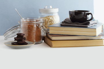 Hot chocolate for Breakfast before school