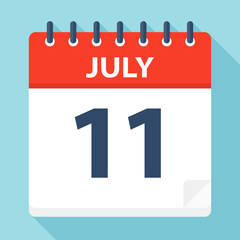 July 11 - Calendar Icon