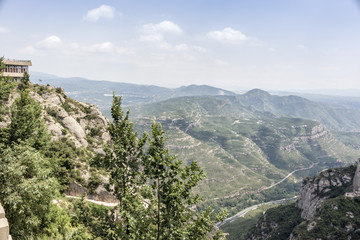 Fototapeta premium Barcelona Montserrat