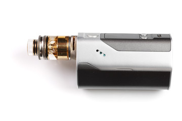 E-cigarette or vaping device isolated on white background