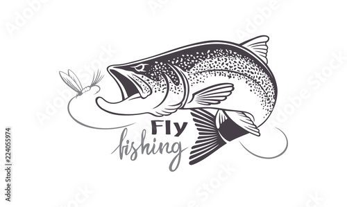 Download "trout fish icons" Stock image and royalty-free vector ...