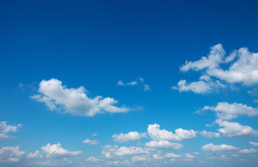 blue sky with cloud