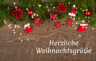 Herzliche Weihnachtsgrüße